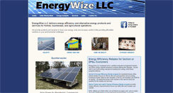 Desktop Screenshot of energywizenow.com