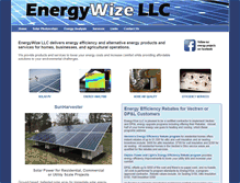 Tablet Screenshot of energywizenow.com
